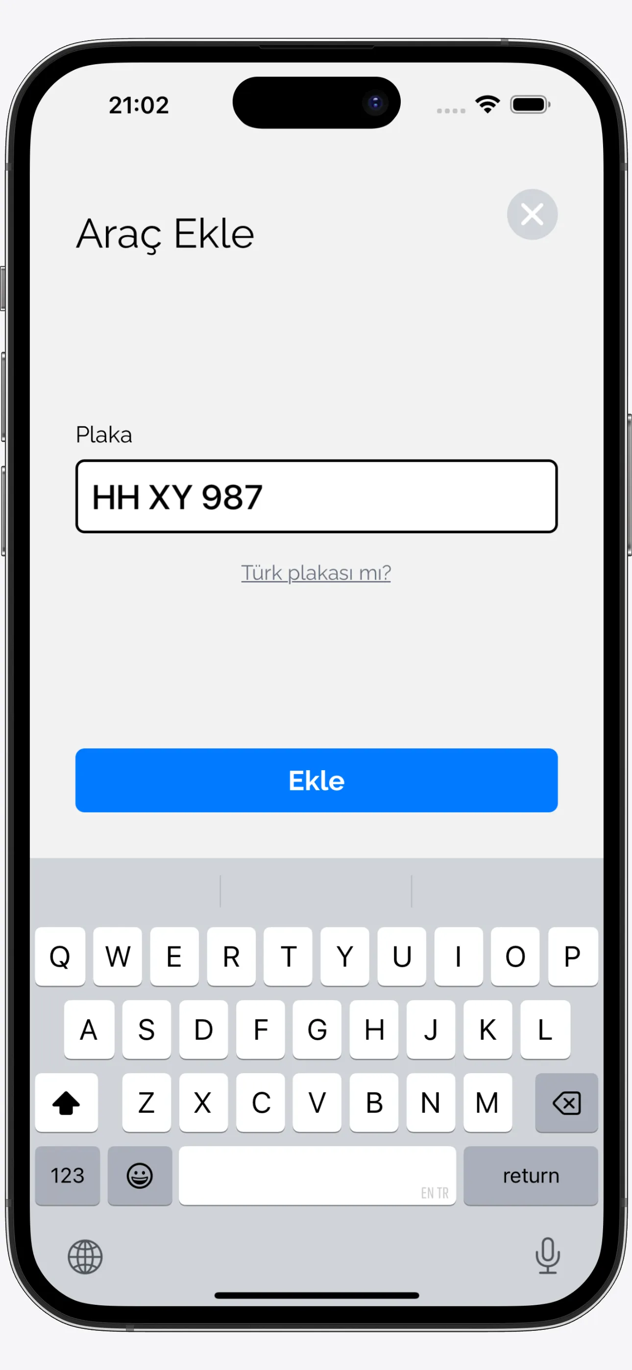 Yabancı Plakalı Araç Desteği